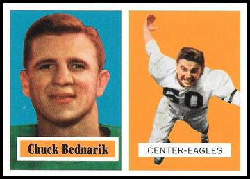 49 Chuck Bednarik